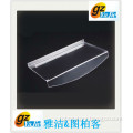 Top quality wall mounted shoe shelf panels with downward talker